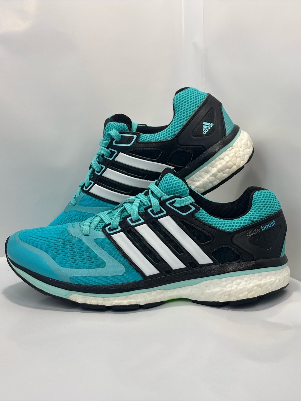 Adidas Women's Size 7.5 Supernova Glide 6 Boost Teal/Black/White Running M25750